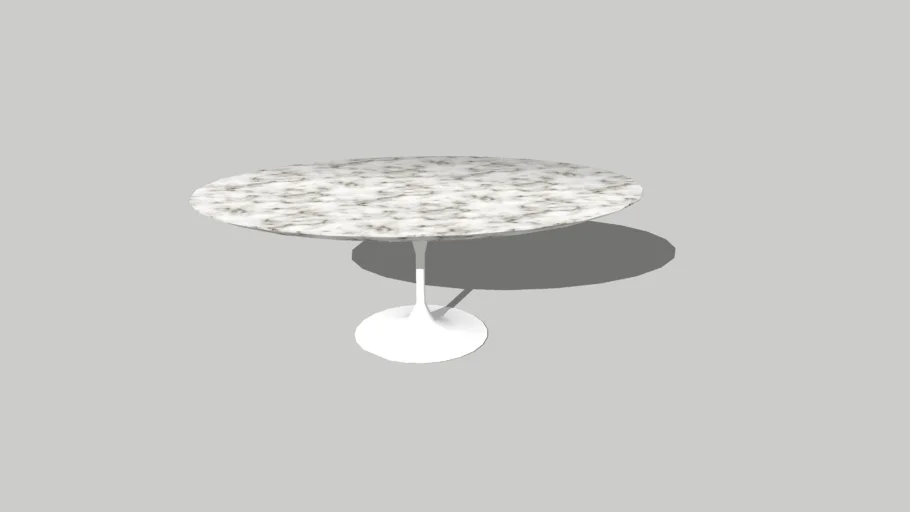 Saarinen Low Oval Coffee Table