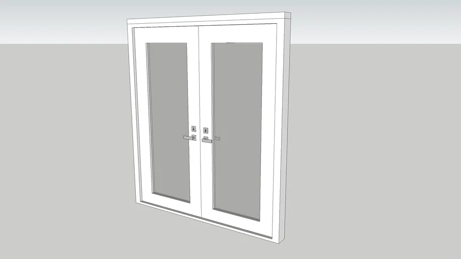 Glass French Doors