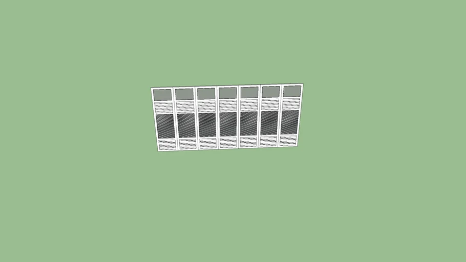 pintu garasi geser upvc