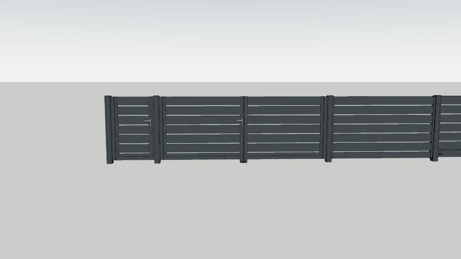 AL.100 residential fence