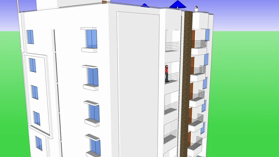 simple building | 3D Warehouse