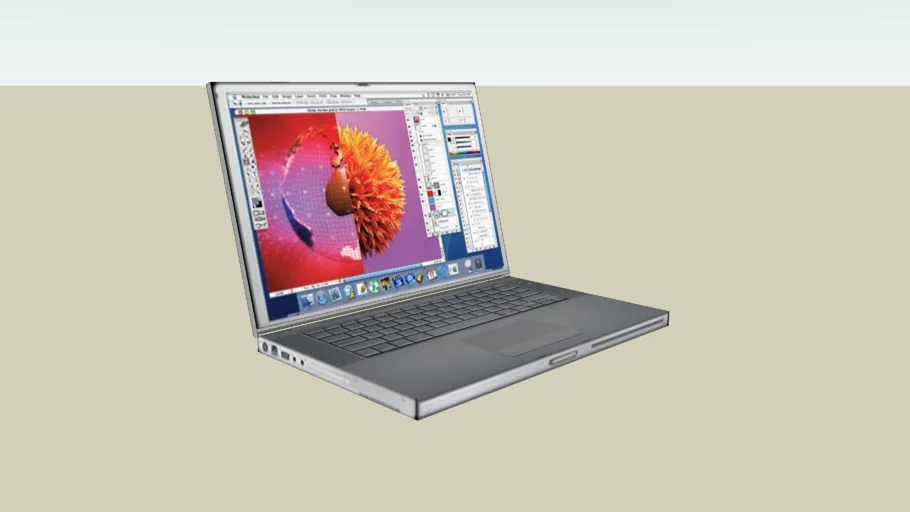 Apple G4 Powerbook - 15 inch | 3D Warehouse