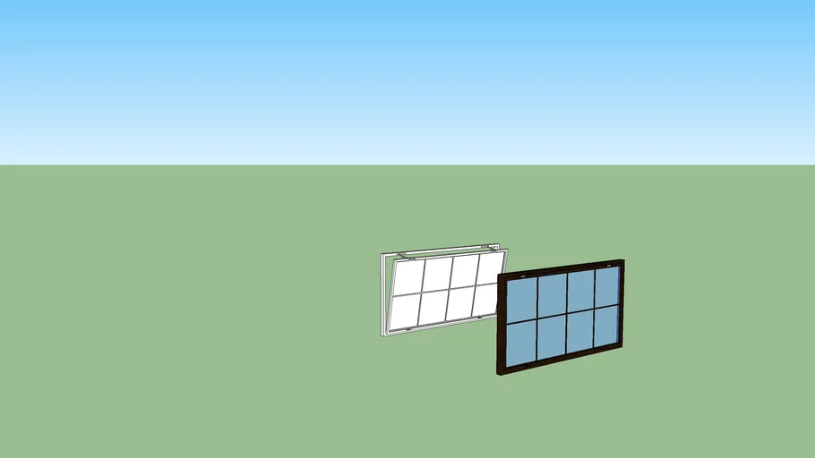 Window awning fixed