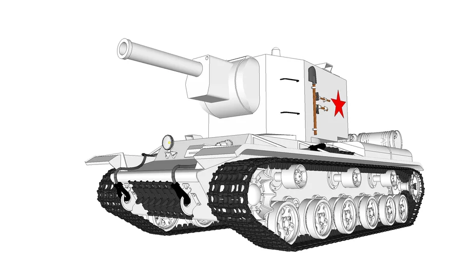 KV 2 soviet tank