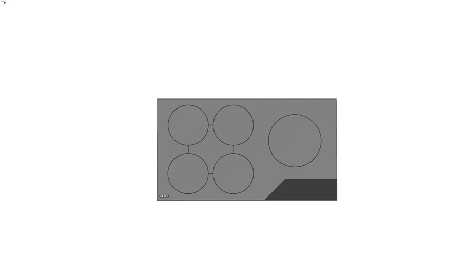 36" Transitional Induction Cooktop - Wolf