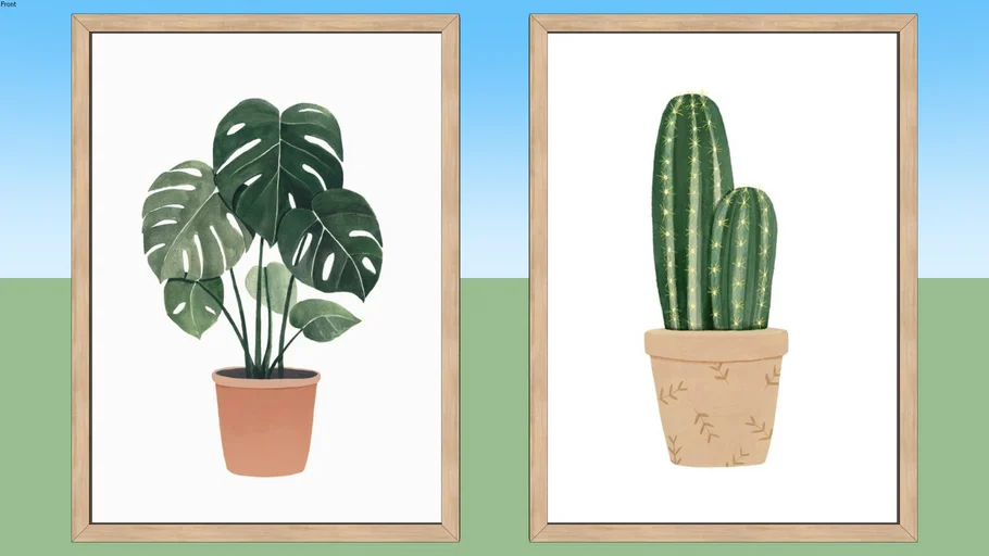 Quadro Plantas
