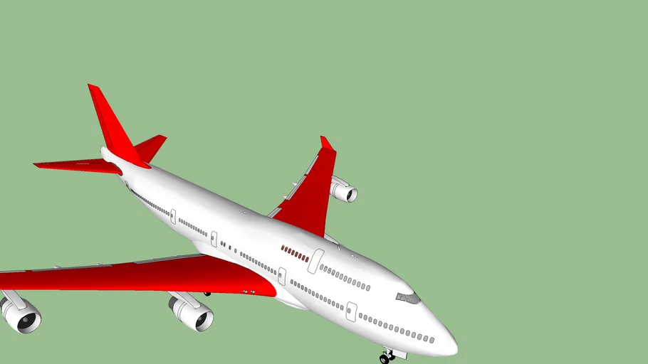 boeing 747 with Rolls Royce RB211 engines