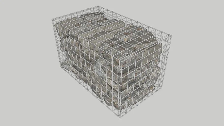 Gabion wall
