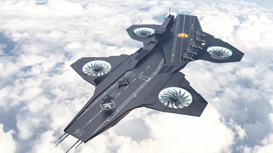 S.H.I.E..L.D. Helicarrier Avengers