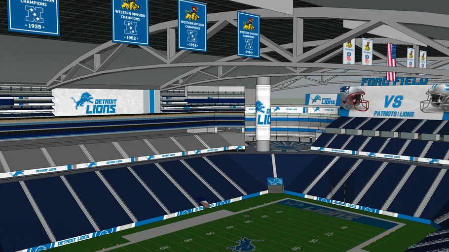 Ford Field, Detroit, Michigan