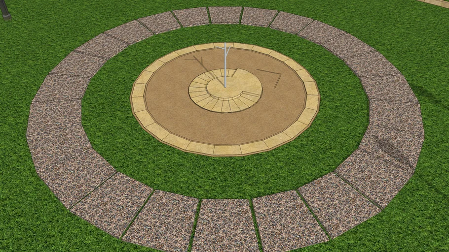 Primitive Sundial- Sketchup Challenge
