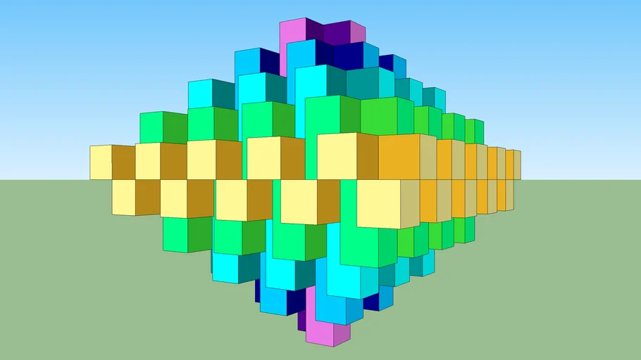 1x1m block art | 3D Warehouse