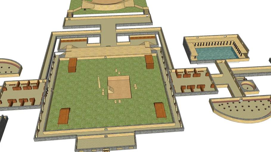 Roman Bath House (Therma)