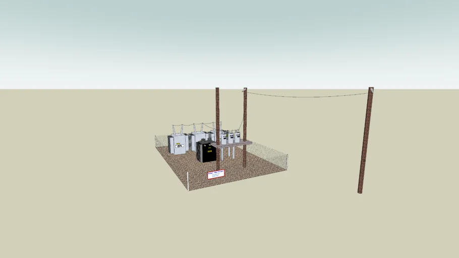 Substation - Sketchup 6.