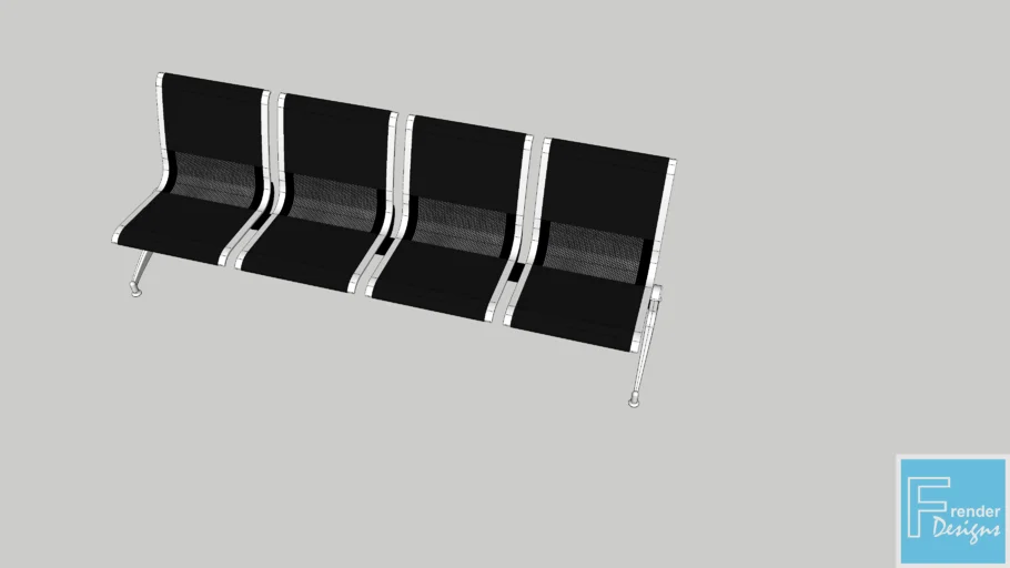 Kursi Tunggu | 3D Warehouse