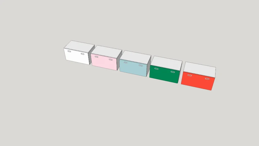 IKEA / STUVA / FRITIDS Bench with toy storage