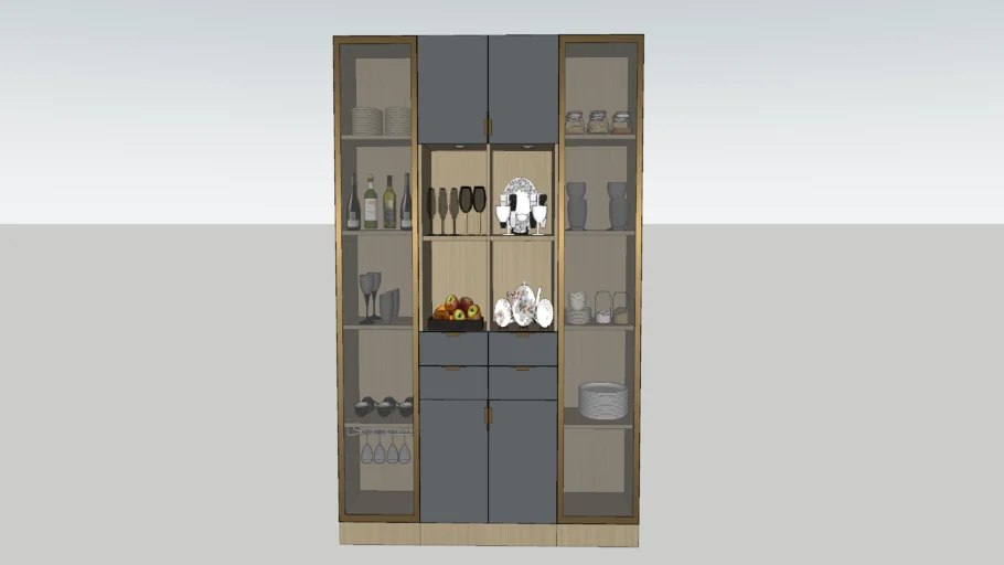 crockery unit