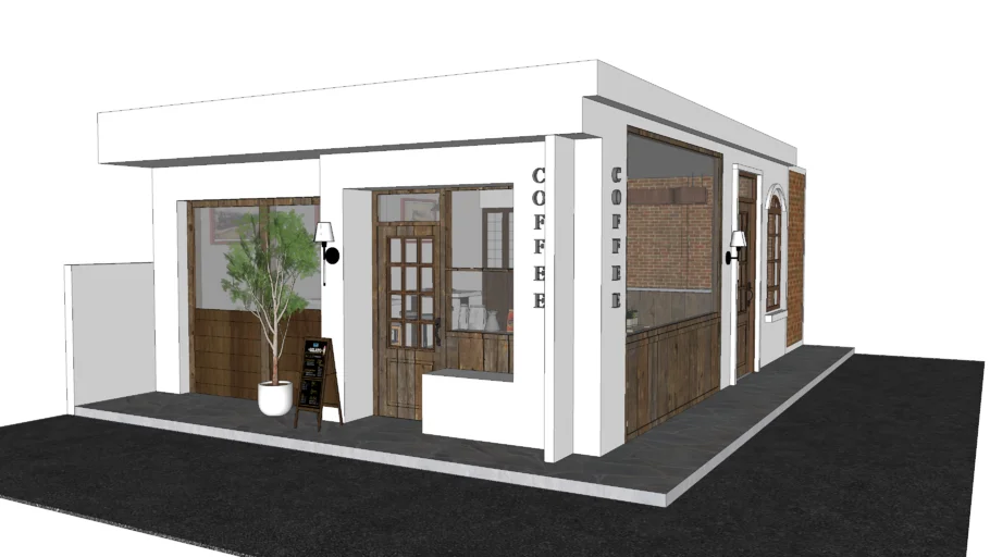 coffee bar or Café Coffee
