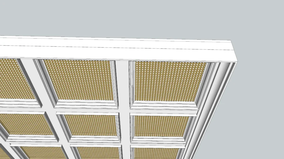 rattan ceiling