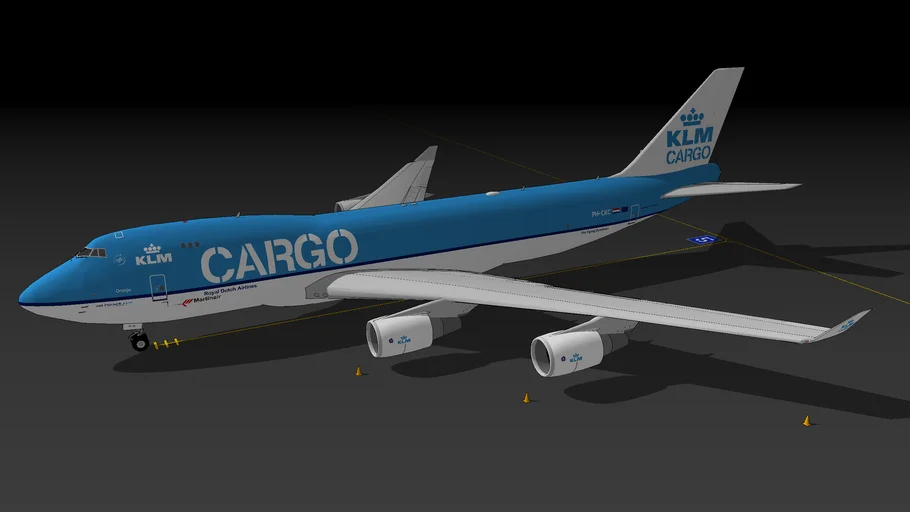 KLM - Royal Dutch Airlines Cargo 747-406F(ER) "Oranje/Orange" (2013)