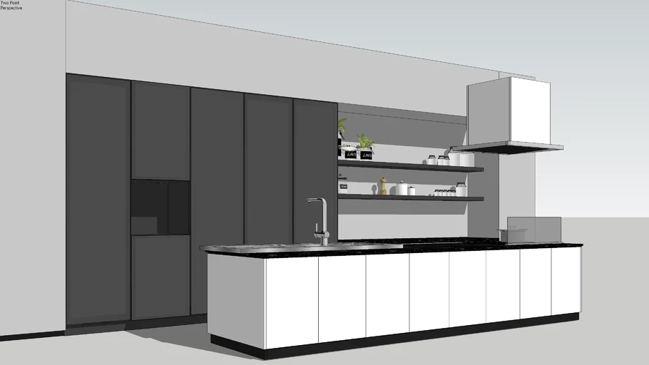 Kitchen 01 | 3D Warehouse