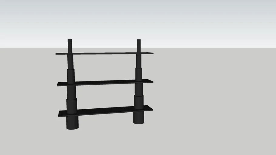 wabi-sabi display shelf