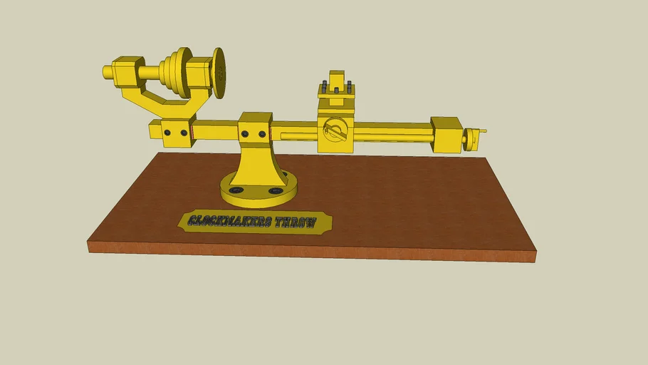 clockmakers throw | 3D Warehouse
