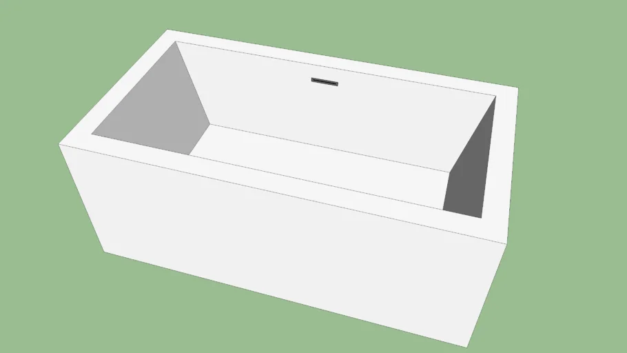 WetStyle Cube Freestanding Bath Tub
