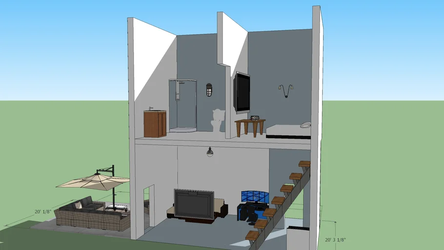 Tiny house | 3D Warehouse
