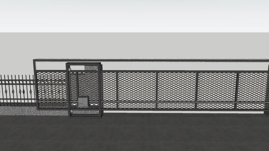 sliding gate door
