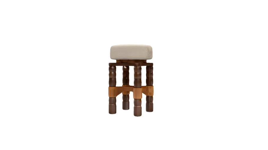 Home On Center - The Geary Swivel Stool