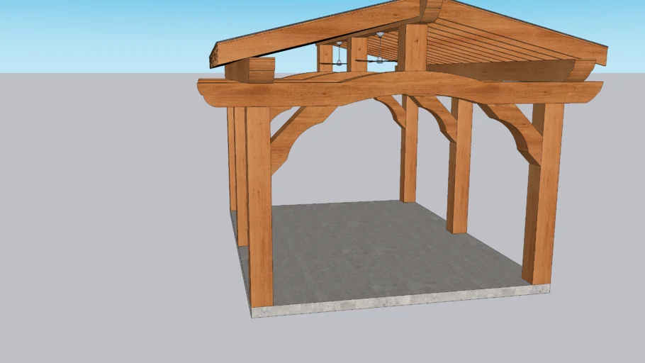 timber frame | 3D Warehouse
