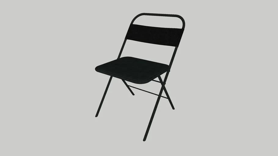 Chair Black Metal | Стул Металлический Черный
