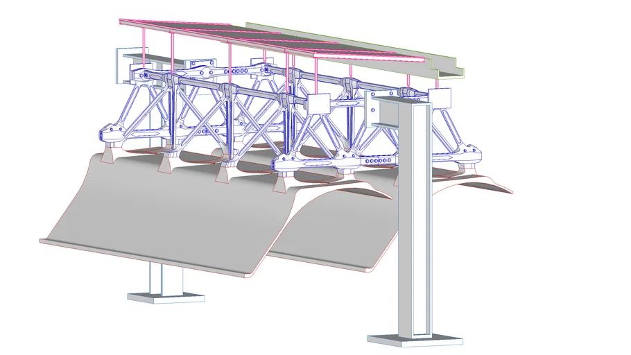 Menil Collection Building -Structure details