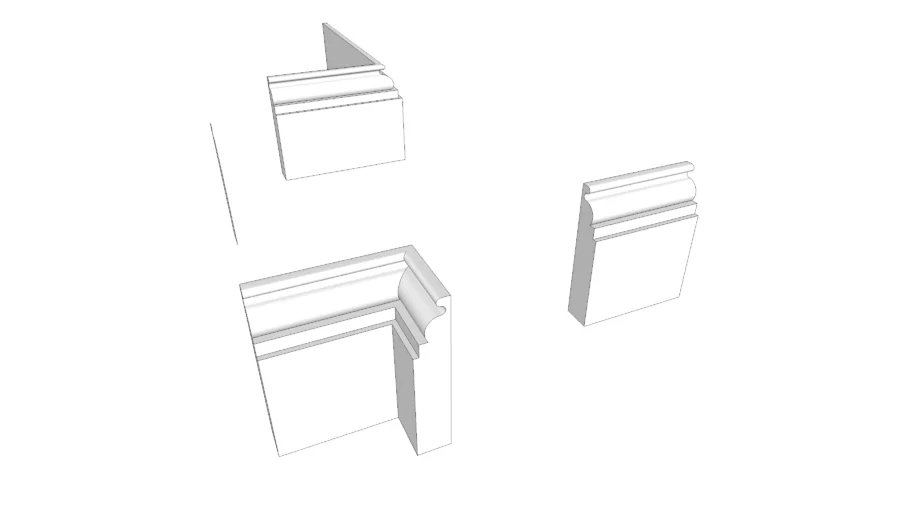 Skirting board +profile