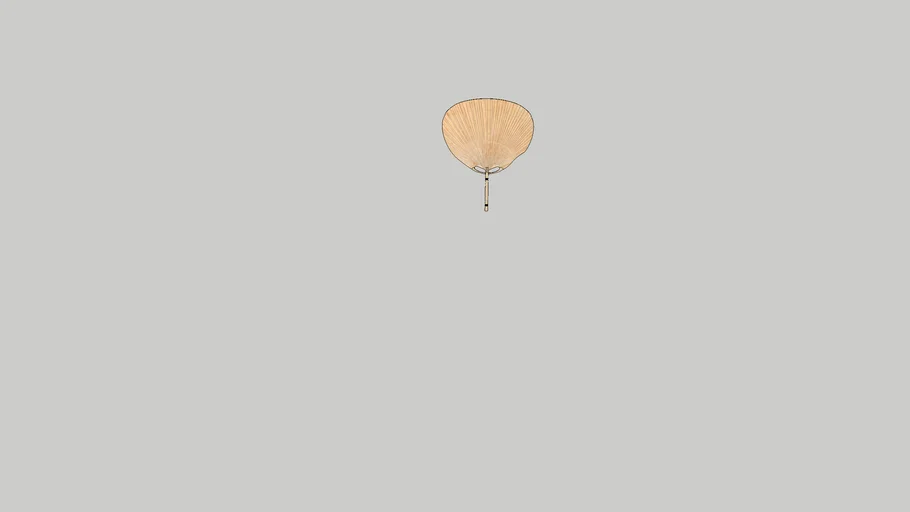 Uchiwa III Wall Lamp by Ingo Maurer for M Design