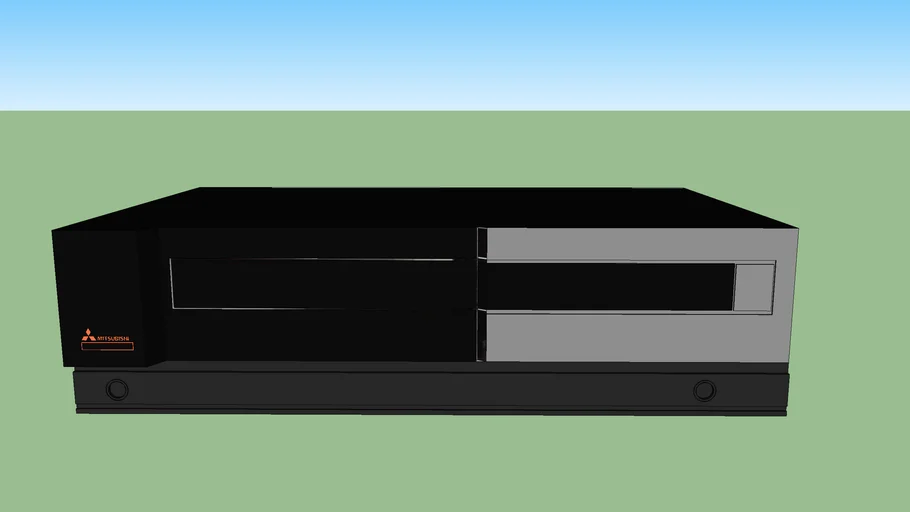 Mitsubishi DT-62P cassette tape deck