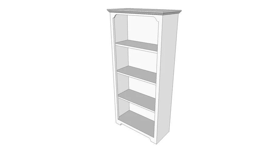 Wooden Book Rack | 3D Warehouse