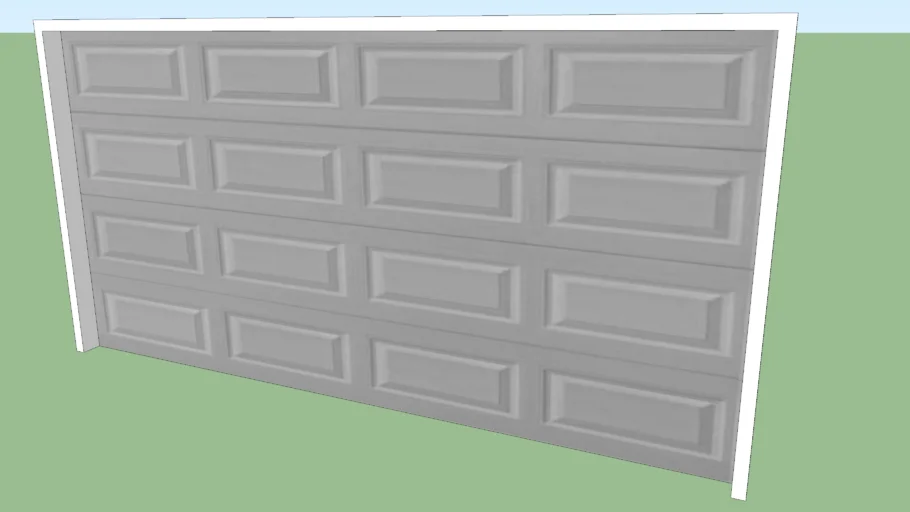 Simple garage door