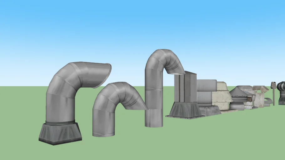 Roof vent set | 3D Warehouse