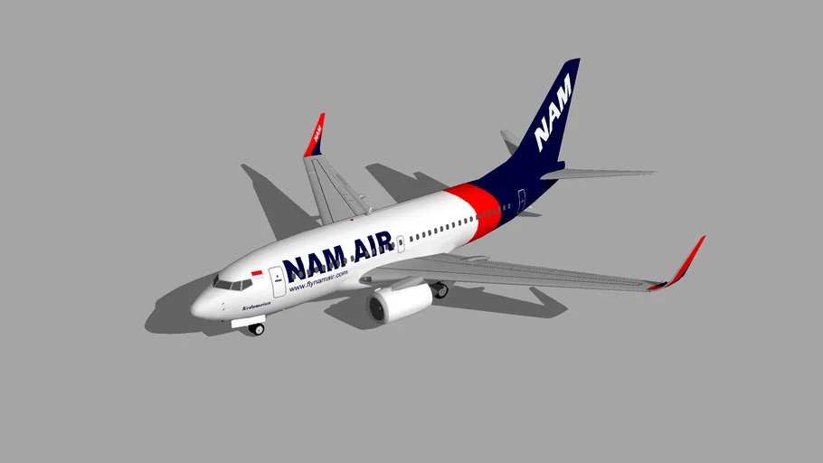 Nam Air Boeing 737-500 1