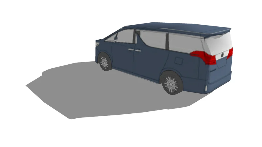 Toyota Alphard (2015) Phototextured