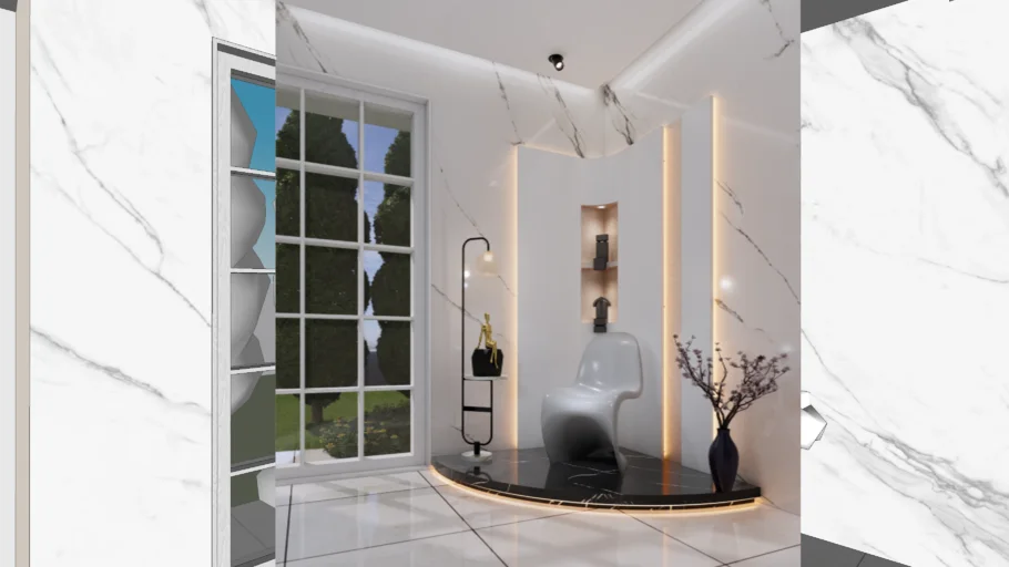 WALL DESIGN STANDING LAMP