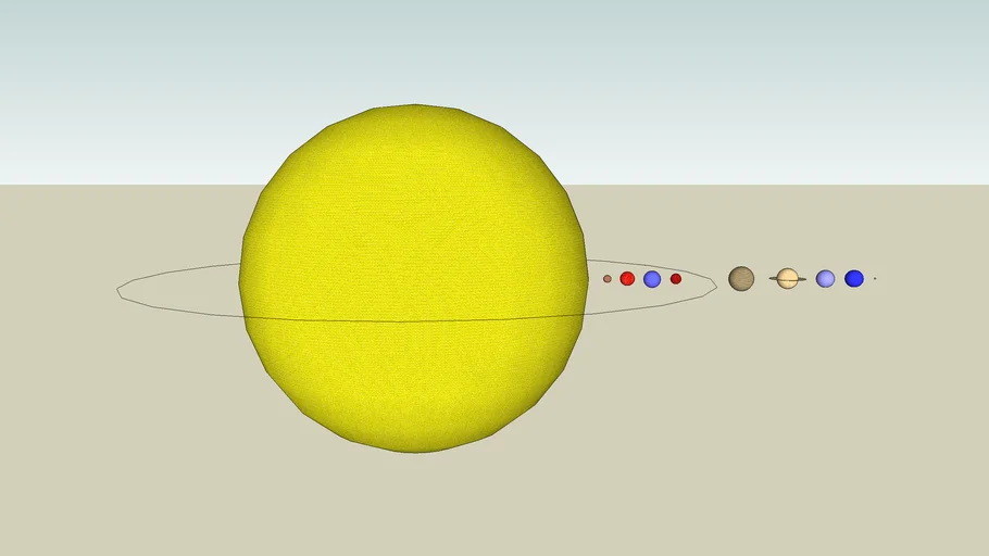 The Solar System | 3D Warehouse