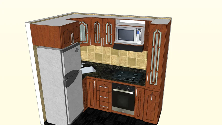 COCINA INTEGRAL EN L