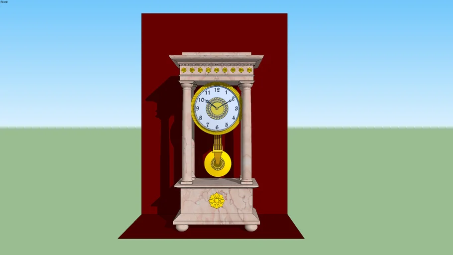 Old Clock "empire" style
