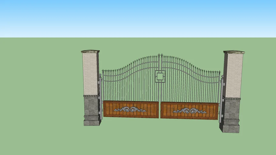 Iron gate