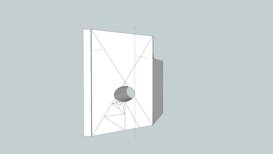 Ordbot Hadron - Endstop Bracket, Z axis, Reprapdiscount Hall effect ends