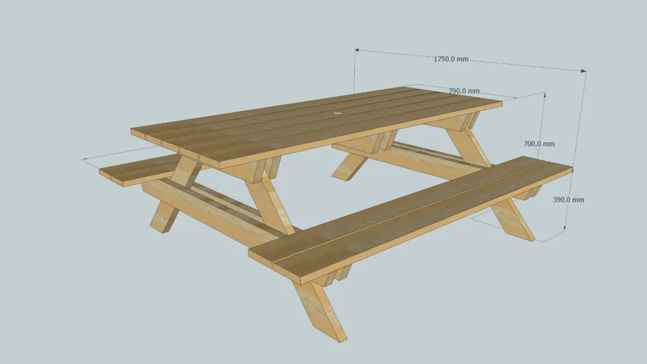 Garden table