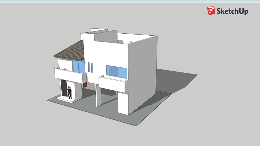 Casa de dos pisos